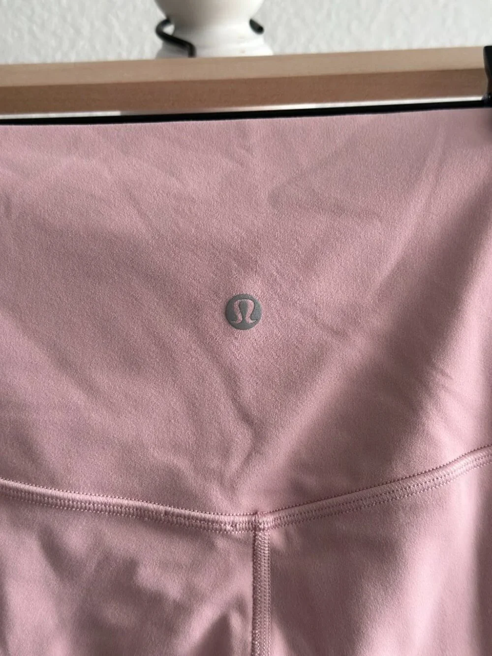 Lululemon Pink High Rise Biker Shorts Yoga Athletic Workout Shorts Size S - Picture 3 of 5